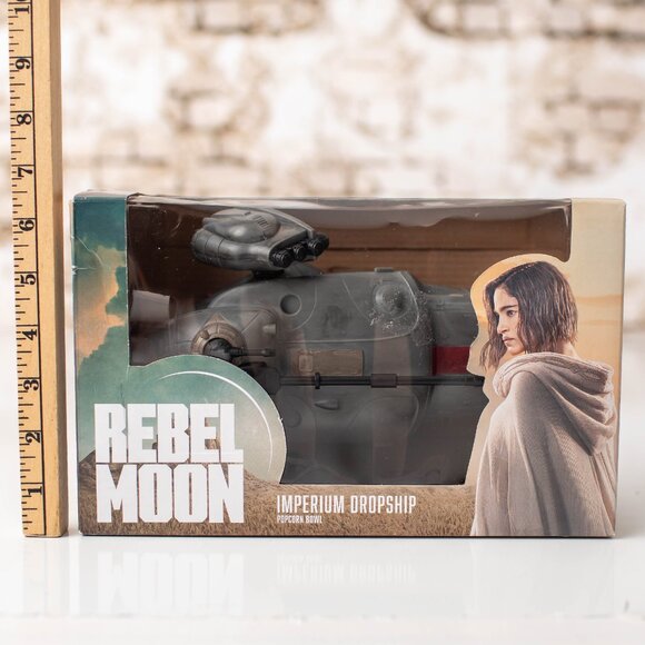 NEW IN BOX Rebel Moon IMPERIUM DROPSHIP 7" Popcorn Bowl 2023‎ Netflix Series - Picture 5 of 5